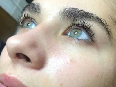 Rizado de Pestañas Fotos Antes y Despues Guadalajara con efecto rimel
