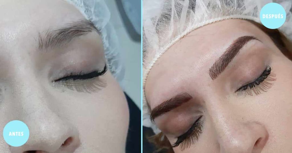 Microblading d Ceja e Guadalajara | Antes y Despues | para Cejas Claras