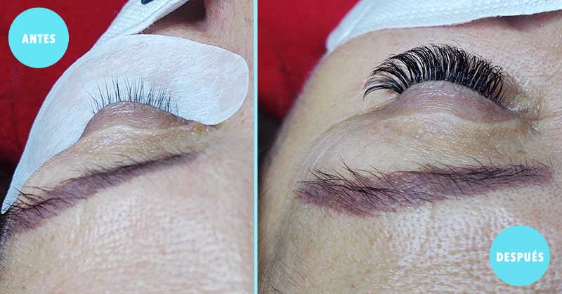 Lashes 2D en Guadalajara | Resultados Antes y Despues | Spas Guadalajara