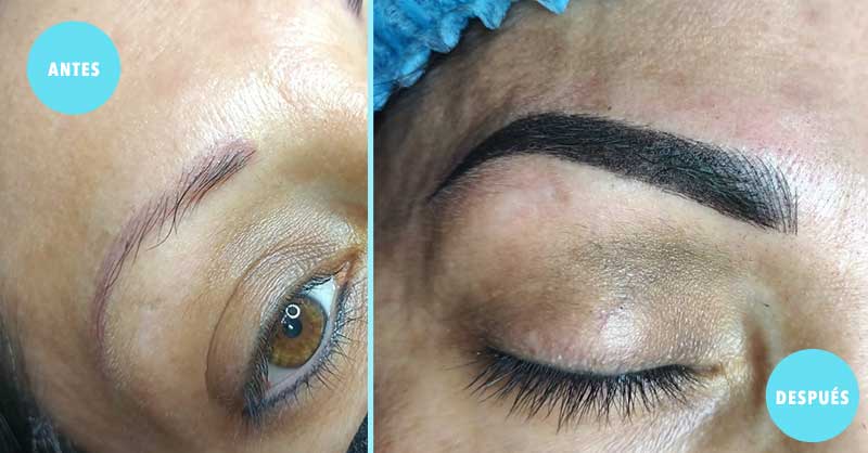 microblading sombra en guadalajara antes y despues | Spa en Guadalajara