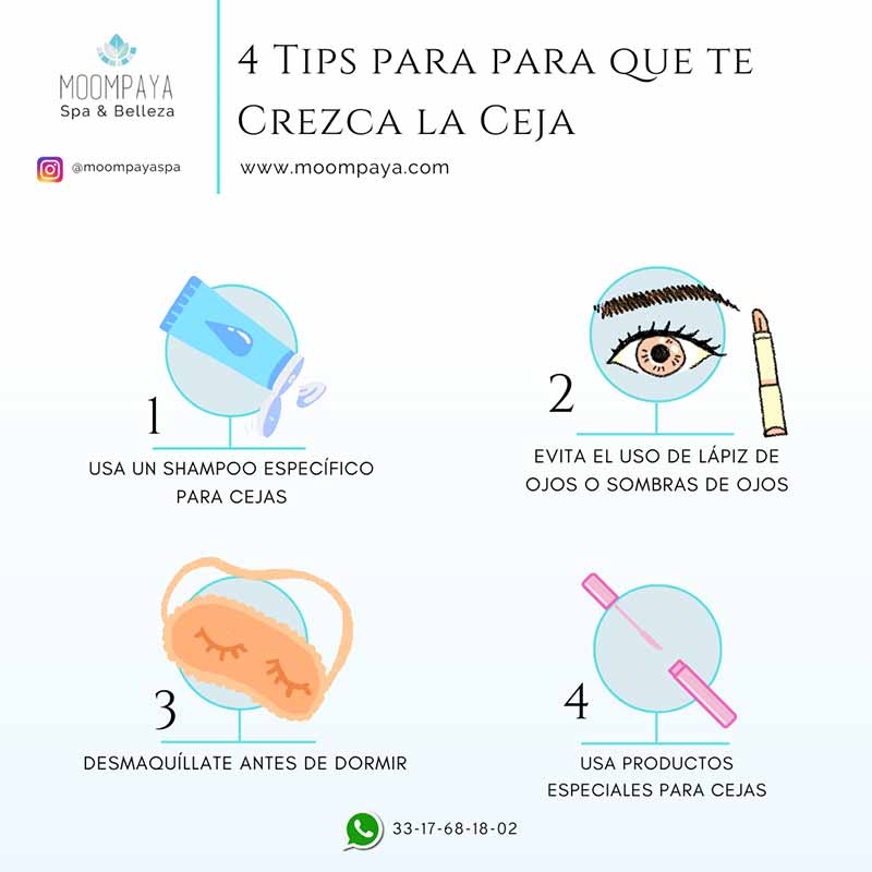 que hacer para tener más cejas | tips para que te crezcan las ccejas | Spa