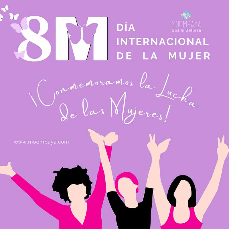 Dias Mundiales e Internacionales | 8M Día Internacional de la Mujer | Spas Mexico