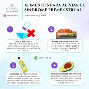 como aliviar el sindrome premenstrual de manera natural | sintomas del sindrome prementrual | spas en mexico