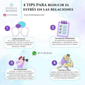 tips para reducir el estres en las relaciones | spas en mexico