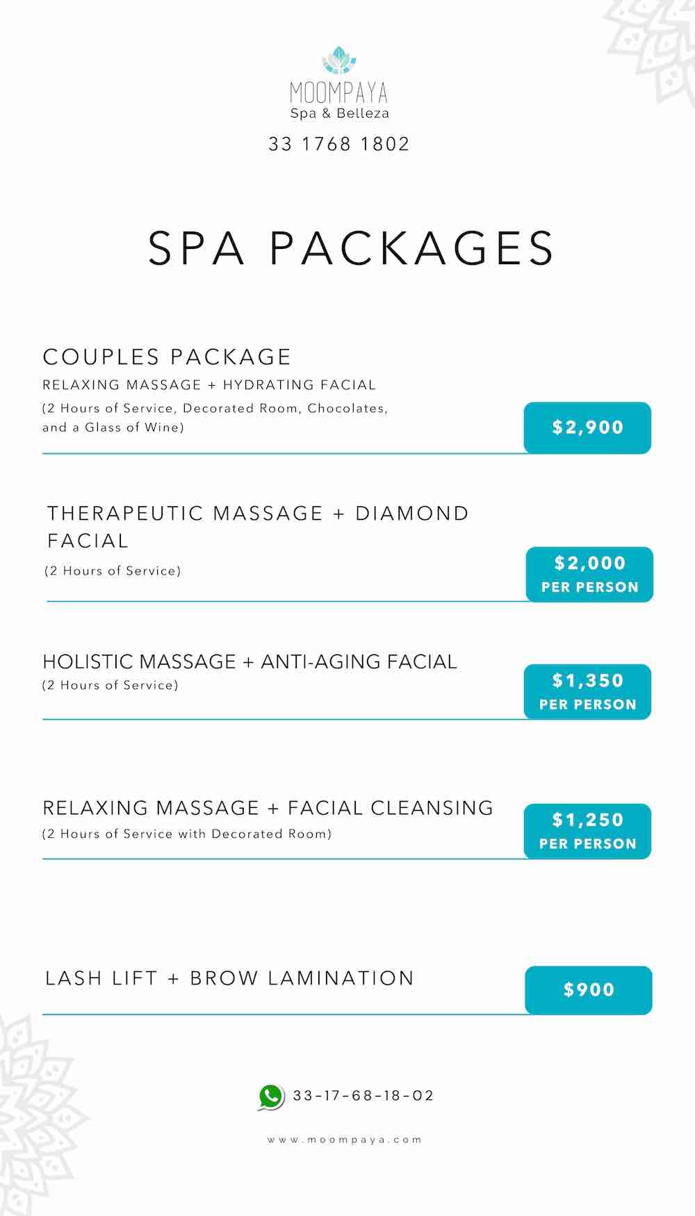 the best spa packages in guadalajara | massages, facial treatment and beauty spa